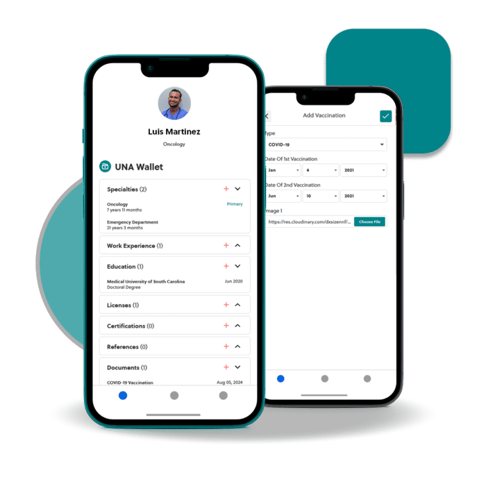 UNA Wallet – Luis Martinez profile